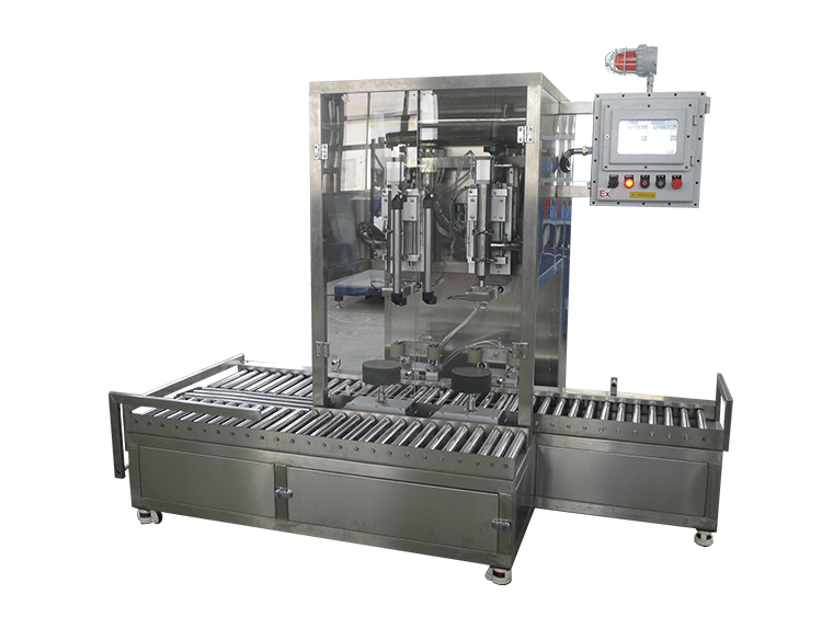 ADF-30H2A Double-Station Fully Automatic Filling Machine (Type 1 / Mechanical Hole Finding/with Outer frame)
