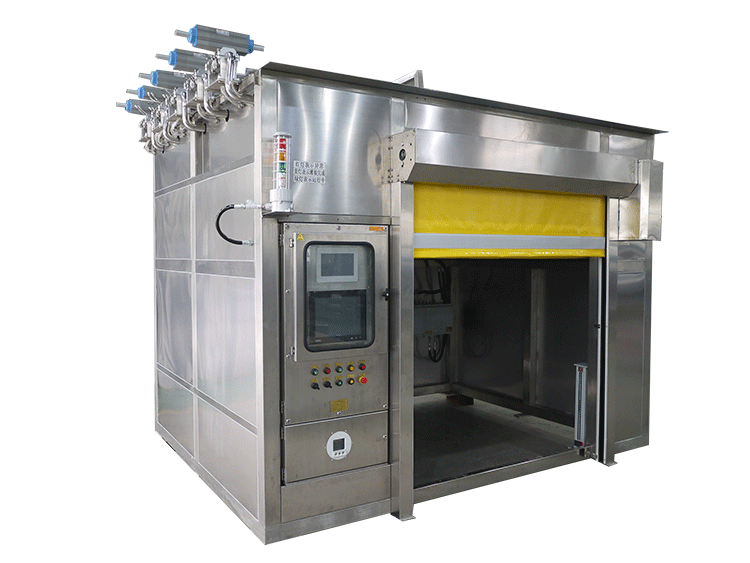 ADF-1200L4A multi-functional fully automatic opening, filling and spinning integrated machine